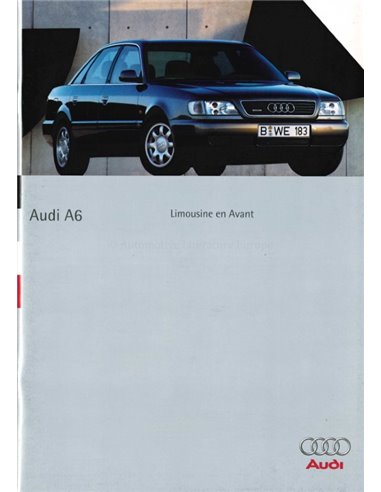 1996 AUDI A6 AVANT BROCHURE DUTCH