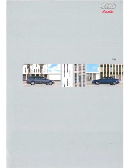 2002 AUDI A6 BROCHURE FRENCH