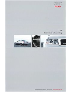 2001 AUDI A6 PROSPEKT NIEDERLÄNDISCH