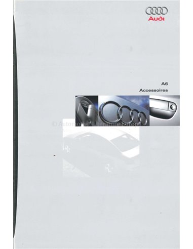 1998 AUDI A6 ACCESSOIRES BROCHURE DUTCH