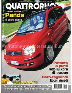 2003 QUATTRORUOTE MAGAZINE 575 ITALIAANS