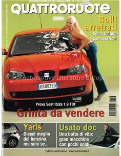 2002 QUATTRORUOTE MAGAZINE 556 ITALIAN