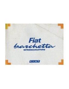 1996 FIAT BARCHETTA INSTRUCTIEBOEKJE DUITS