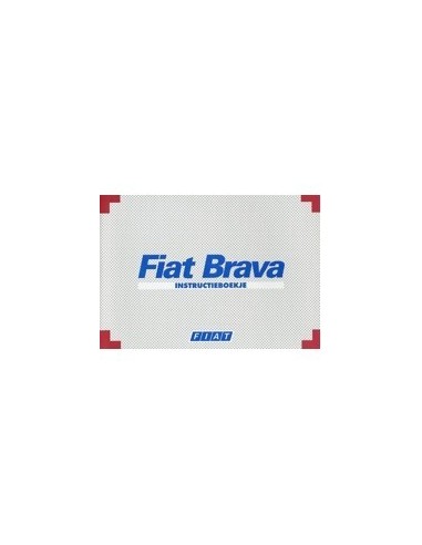 1997 FIAT BRAVA INSTRUCTIEBOEKJE NEDERLANDS
