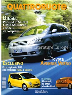 2001 QUATTRORUOTE MAGAZINE 550 ITALIAANS