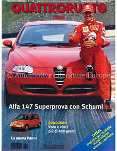 2000 QUATTRORUOTE MAGAZINE 541 ITALIAANS