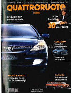 2000 QUATTRORUOTE MAGAZINE 540 ITALIAN