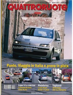 1999 QUATTRORUOTE MAGAZIN 526 ITALIENISCH