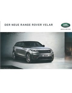 2017 RANGE ROVER VELAR PROSPEKT DEUTSCH