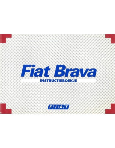 1997 FIAT BRAVA INSTRUCTIEBOEKJE NEDERLANDS