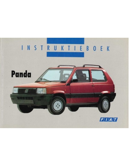 1989 FIAT PANDA OWNERS MANUAL DUTCH