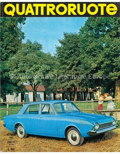 1963 QUATTRORUOTE MAGAZIN 94 ITALIENISCH
