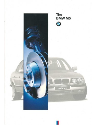 1994 BMW M5 PROSPEKT ENGLISCH