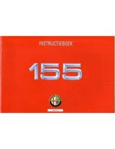 1994 ALFA ROMEO 155 INSTRUCTIEBOEKJE NEDERLANDS