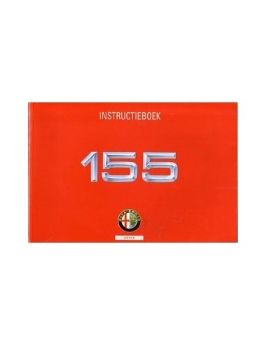 1994 ALFA ROMEO 155 INSTRUCTIEBOEKJE NEDERLANDS