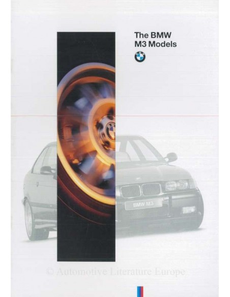 1996 BMW M3 BROCHURE FRANS