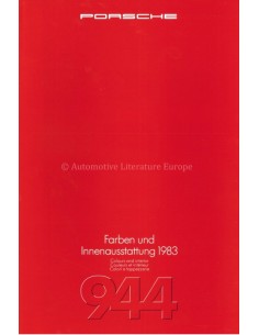 1983 PORSCHE 944 KLEUREN...