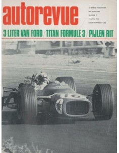1968 AUTO REVUE MAGAZINE 7 DUTCH
