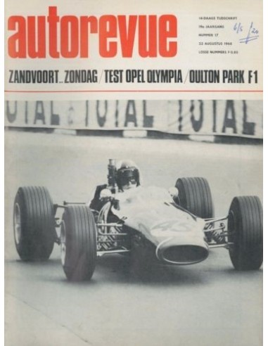 1968 AUTO REVUE MAGAZINE 17 DUTCH