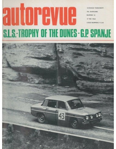 1968 AUTO REVUE MAGAZINE 10 Niederländisch