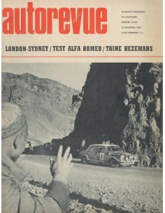 1968 AUTO REVUE MAGAZINE 25/26 DUTCH