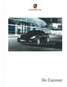 2012 PORSCHE CAYMAN S HARDBACK BROCHURE DUTCH