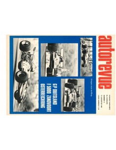 1969 AUTO REVUE MAGAZINE 17 Niederländisch