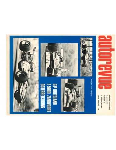 1969 AUTO REVUE MAGAZINE 17 NEDERLANDS