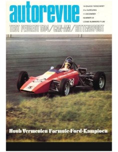 1970 AUTO REVUE MAGAZINE 25...