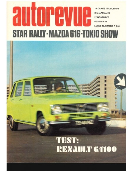 1970 AUTO REVUE MAGAZINE 24 DUTCH