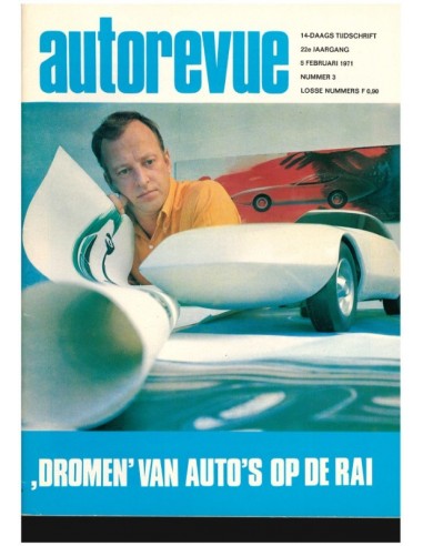 1971 AUTO REVUE MAGAZINE 3 Niederländisch