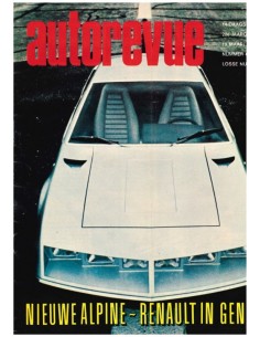 1971 AUTO REVUE MAGAZINE 6...