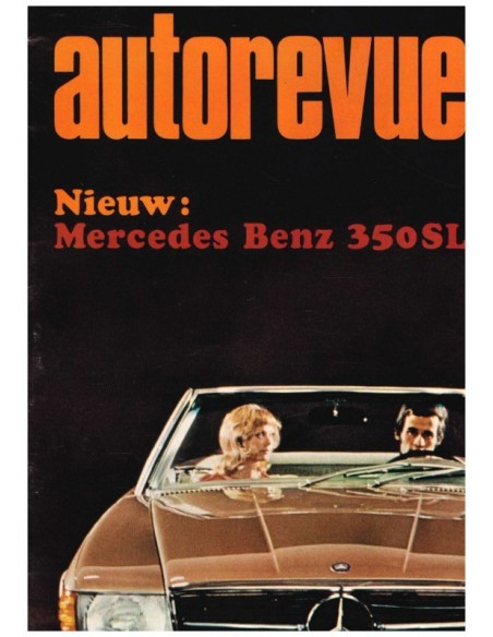 1971 AUTO REVUE MAGAZINE 9 DUTCH