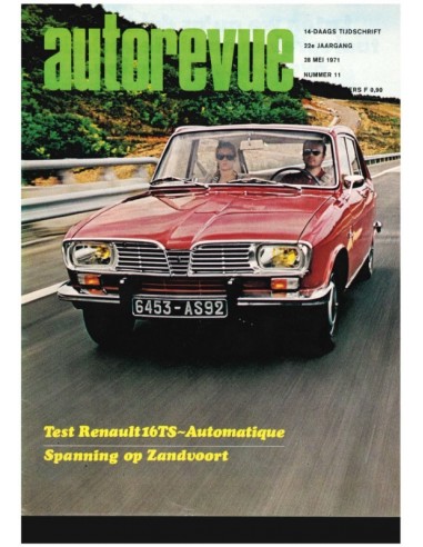 1971 AUTO REVUE MAGAZINE 11 DUTCH
