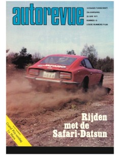 1971 AUTO REVUE MAGAZINE 13 DUTCH