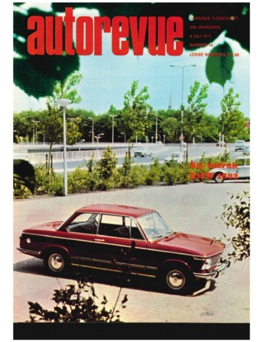 1971 AUTO REVUE MAGAZINE 14 Niederländisch