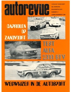 1971 AUTO REVUE MAGAZINE 17 DUTCH