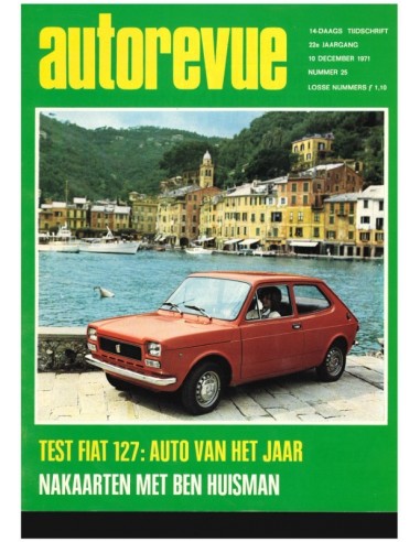 1971 AUTO REVUE MAGAZINE 25 NEDERLANDS