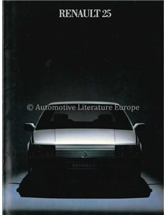 1984 RENAULT 25 PROSPEKT NIEDERLÄNDISCH