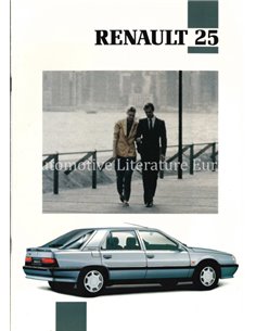 1992 RENAULT 25 PROSPEKT NIEDERLÄNDISCH