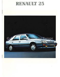 1990 RENAULT 25 PROSPEKT NIEDERLÄNDISCH