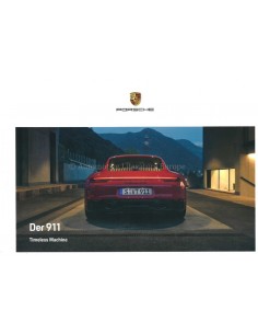 2022 PORSCHE 911 CARRERA & TARGA HARDCOVER BROCHURE DUITS