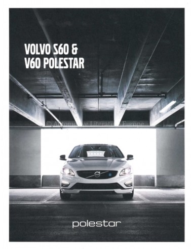 2017 VOLVO S60 V60 POLESTAR BROCHURE ITALIAN