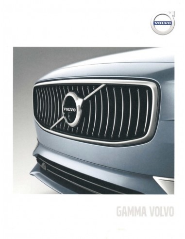 2016 VOLVO GAMMA BROCHURE ITALIAN