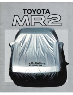1985 TOYOTA MR2 BROCHURE ENGLISH