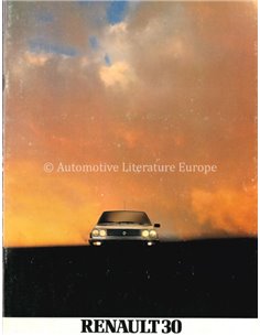 1981 RENAULT 30 BROCHURE DUTCH