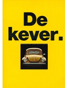 1971 VOLKSWAGEN KÄFER PROSPEKT NIEDERLÄNDISCH