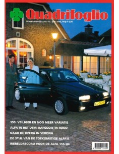 1993 ALFA ROMEO QUADRIFOGLIO MAGAZINE 42 DUTCH