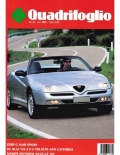 1996 ALFA ROMEO QUADRIFOGLIO MAGAZINE 53 NEDERLANDS