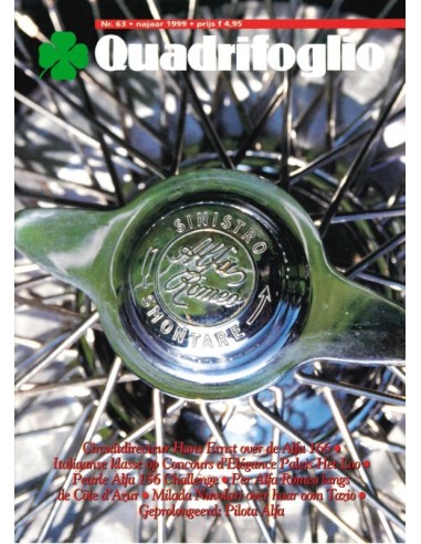 1999 ALFA ROMEO QUADRIFOGLIO MAGAZINE 63 NIEDERLÄNDISCH